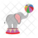 Circus elephant  Icon