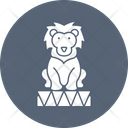 Circus Lion Icon