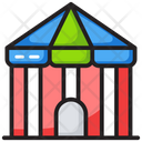 Carnival Circus Tent Event Tent Icon