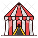 Circus Tent Fair Funfair Icon