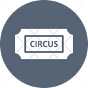 Circus Ticket Entry Pass Entry Ticket Icon