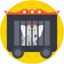 Wagon Cage Animal Icon