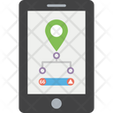 City Map Mobile Navigation Mobile Location Icon