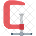 Clamp C Clamp Work Tool Icon