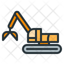 Clamshell excavator  Icon