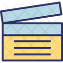 Clapboard Clapper Clapperboard Icon
