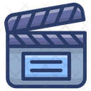 Clapper Board Director Object Movie Board Icon