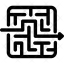 Challenge Maze Puzzle Icon