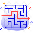 Challenge Maze Puzzle Icon