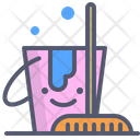Clean Cleaning Bucket Icon