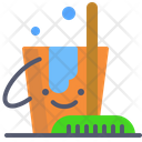 Clean Cleaning Bucket Icon
