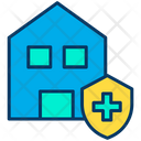 Clean Home Secure Home Safe House Icon