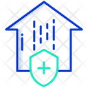 Clean Home House Protector Home Shield Icon