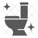Toilet Hygiene Disinfection Icon