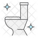 Toilet Hygiene Disinfection Icon