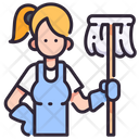 Cleaner Janitor Office Cleaner Icon