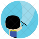 Cleaning Glass Cleaner Icon