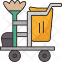 Cleaning Cart  Icon