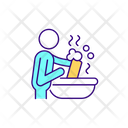 Cleaning Cat Litter Box Icon