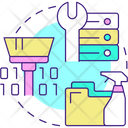 Cleaning Data Icon