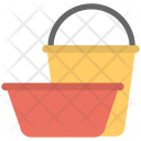 Water Bucket Tub Icon