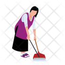 Cleaning Home  Icon