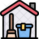 Cleaning Home Cleaning Service Stay At Home Icon