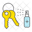 Disinfection Key Keys Icon