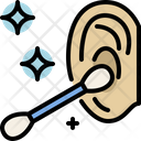 Cleaning The Ear  Icon