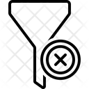 Clear Filter  Icon