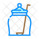 Clear Glass Jar Icon