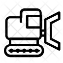 Clearing machine Icon
