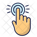 Click Hand Click Touchscreen Icon