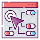 Click Management Strategy Click Icon