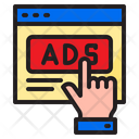 Click On Ads Ads Click On Advertise Icon
