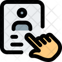 Click Profile  Icon