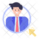 Click Profile  Icon