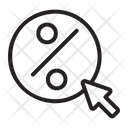 Click Through Rate  Icon