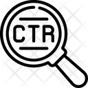 Click Through Rate  Icon