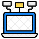 Client Server Server Hosting Internet Sharing Icon