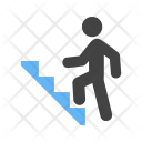 Climbing stairs  Icon