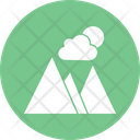 Climbing Travel Hiking Hill Station Icon