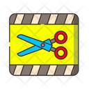 Clip editing montage  Icon