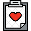 Clipboard Love File Icon
