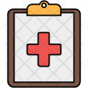 Medical Chart Clipboard Icon