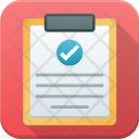 Clipboard List Checked Icon