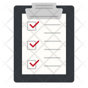 Clipboard Checklist Icon