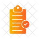 Clipboard Completed Icon