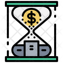 Clock Startup Investment Icon