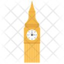 Clock Tower Time House Architecture Icon